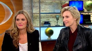 Jane Lynch Maggie Lawson on new CBS comedy Angel from Hell