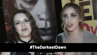 Premiere Bethan Mary Leadley Cherry Wallis Drew Casson  The Darkest Dawn The Fan Carpet