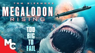 Megalodon Rising  Full Movie  Action Horror  Killer Shark  Tom Sizemore