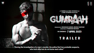 Gumraah  Official Trailer 2023  Aditya Roy Kapur  Mrunal Thakur  Vardhan Ketkar FanMade