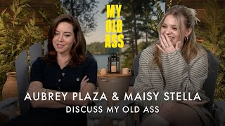 Aubrey Plaza watches Maisy Stella while she sleeps  MY OLD ASS interview