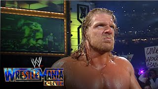 Triple H entrance featuring Motrhead WrestleMania XSeven April 1 2001