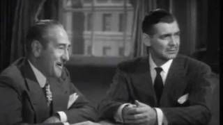 THE HUCKSTERS  Clark Gable meets Sydney Greenstreet 1947