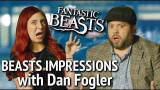 Fantastic Beasts Impressions Challenge with DAN FOGLER