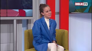 Natasha Dupeyrn revela que cre su personaje de Cuando sea joven en mes y medio  HOLA TV