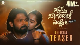 Sapta Sagaradaache Ello Side A  Official Teaser Rakshit Shetty  Rukmini Vasanth  Hemanth M Rao