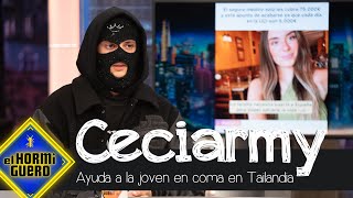 El novio de la joven en coma en Tailandia agradece a Ceciarmy en directo  El Hormiguero