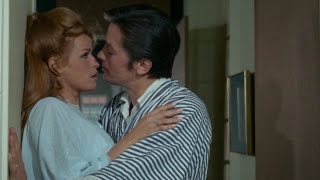 MOVIE SCENE Diabolically Yours Alain Delon  Senta Berger