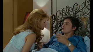 MOVIE SCENE Diabolically Yours Alain Delon  Senta Berger