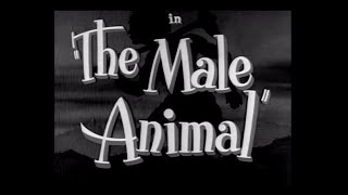 The Male Animal 1942  Main Title  Ending Card Titles  WB  1942