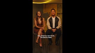 Millie Bobby Brown and Chris Pratt React to The Electric State Teaser