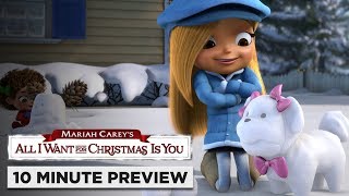 Mariah Careys All I Want for Christmas Is You  10 Minute Preview  On Bluray DVD  Digital