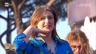 Michela Giraud nel trailer del suo film Flaminia  Viva Rai2 11042024