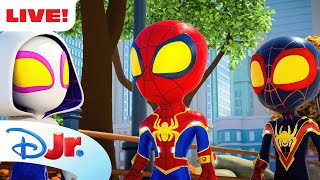  LIVE NEW SPIDEY FULL EPISODES  SHORTS  Marvels Spidey and his Amazing Friends  disneyjr