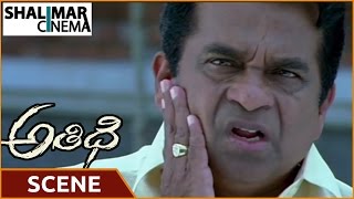 Athidhi Telugu Movie  Mahesh Babu  Brahmanandam Funny Scene  Mahesh Babu Amrita Rao