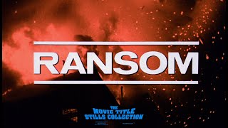 Ransom 1974 title sequence