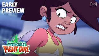 Invincible Fight Girl  EARLY PREVIEW  adult swim