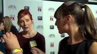 Frances Conroy  Interview  American Horror Story  Coven  Red Carpet Premiere
