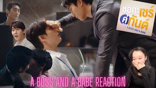 GMMTV 2023 A Boss and a Babe  Trailer Reaction