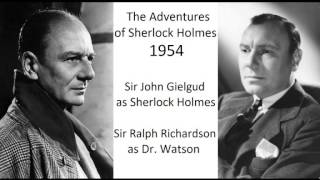 The Adventures of Sherlock Holmes Dr Watson meets Sherlock Holmes  John Gielgud  1954