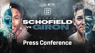 FLOYD SCHOFIELD VS RENE TELLEZ GIRON PRESS CONFERENCE LIVESTREAM