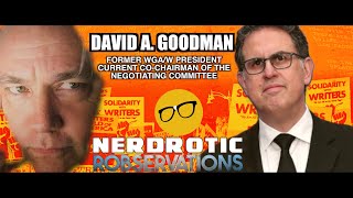 FORMER WGAW PREZ AND CURRENT CONEGOTIATOR DAVID A GOODMAN wNERDROTIC ROBSERVATIONS S6 857