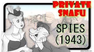 PRIVITE SNAFU  SPIES 1943 HD 1080p