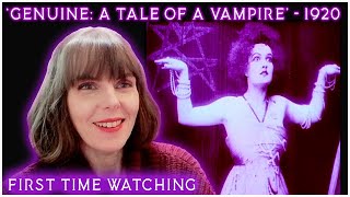 Genuine A Tale of a Vampire 1920 FIRST TIME WATCHING Reaction  Commentary