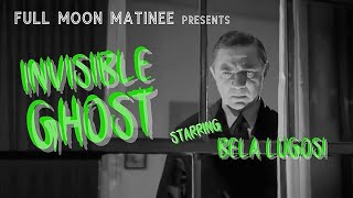 INVISIBLE GHOST 1941  Bela Lugosi  NO ADS  Crime Drama  Thriller  Horror