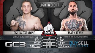 Mark Irwin vs Joshua Oxendine BYB 17 Bare Knuckle Fight of the Night for BYB Lightweight Title