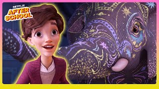 The Elephants Magical Reveal  The Magicians Elephant  Netflix After School