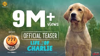 777 Charlie Official Teaser Hindi  Rakshit Shetty  Kiranraj K  Nobin Paul  Paramvah Studios