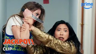 Awkwafina Wins the Jackpot  Jackpot  Prime Video