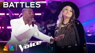 Cameron Wright  Cassidy Lee Give An Emotional Performance of Hero  The Voice Battles  NBC