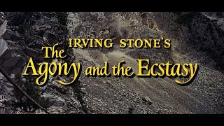 The Agony and the Ecstasy 1965 title sequence