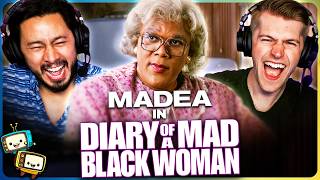 Tyler Perrys MADEA in DIARY OF A MAD BLACK WOMAN Movie Reaction  The First Madea Movie