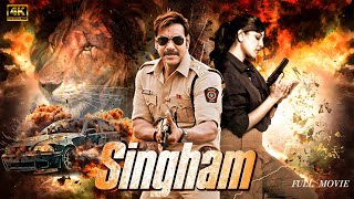 Singham Full Movie In 4K  Ajay Devgn  Kajal Agarwal  Prakash Raj  Best Action Movie 2024