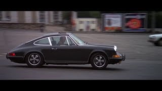 Steve McQueen driving Porsche 911S  Le Mans intro