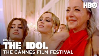 Jane Adams at Cannes  The Idol  HBO