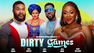 DIRTY GAMES Full Movie Nigerian Movie  Jerry Williams Lucy Ameh  Alex Cross  2024 Movie