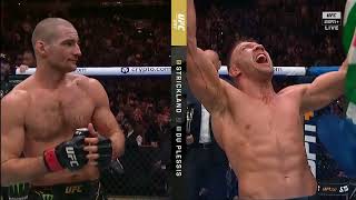 Sean Strickland vs Dricus du Plessis  FullFight Highlights UFC 297