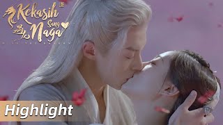 Highlight EP35 Ciuman romantis Longyan dan Liuying  Miss the Dragon  WeTVINDO SUB