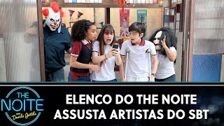 Elenco do The Noite assusta artistas do SBT  The Noite 301019