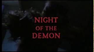 NIGHT OF THE DEMON  1980 Trailer