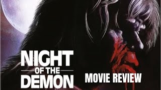 Night of the Demon 1980 Horror Movie Review  Bigfoot Slasher Movie