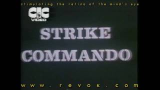 STRIKE COMMANDO 1987 Japanese trailer for Bruno Matteis hilarious RAMBO ripoff with Reb Brown