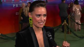Rosabell Laurenti Sellers Interview Willow Red Carpet Premiere