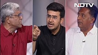 Whether Its Pak Or Tejasvi Suryas Heated Debate With Prakash Raj On NDTVs Big Fight