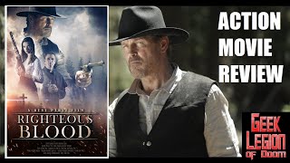 RIGHTEOUS BLOOD  2021 Michael Par  Western Action Movie Review