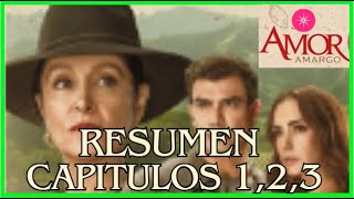 AMOR AMARGO CANAL DE LAS ESTRELLAS TELEVISA ESPECTACULAR RESUMEN CAPITULOS 123